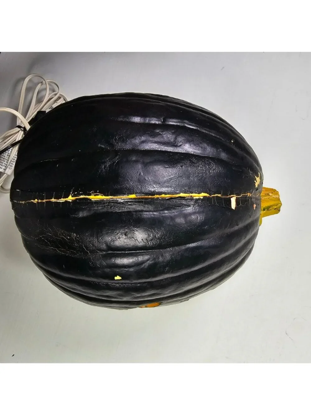 Trendmaster 1993 Black Light-Up Jack-O-Lantern 9